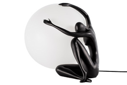 Lampa Stojąca Człowiek Posąg Dann Lux Venus 8 czarna