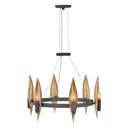 Willow Elstead Lighting QN-WILLOW6-CBK Zwis