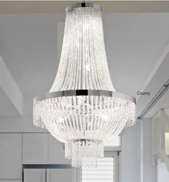 Lampa sufitowa Caesar SP12 Chrom ldeal Lux