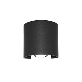 Lampa ścienna zewnętrzna Italux Ortelo OWL-451-1-BL