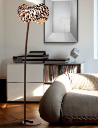 Schuller Narisa 266616 złota lampa stojąca