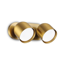 Kinkiet Ideal Lux Dodo Ap2 Ottone 327921