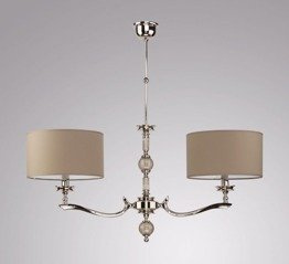 TIV-ZW-2(N) Kutek Mood Tivoli Żyrandol Nikiel