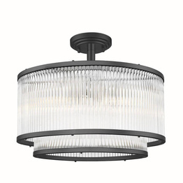 Lampa sufitowa Zuma Line Sergio C0528-05H-P7AC w kolorze czarnym