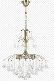 Monte Carlo 6246/6 21QG+TR Elem Oprawa Wisząca Kryształowa mosiądz