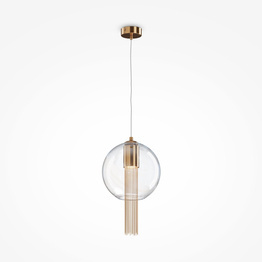 Wisząca lampa Flusso brąz (P095PL-01BZ1) - Maytoni