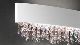 Kinkiet Włoski Ola A1 OV 30 MASIERO biały