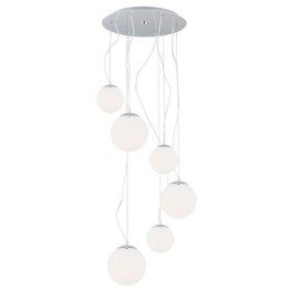 Niebanalny Żyrandol Argon Optica 3530 szklane kule