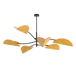 Lampa Sufitowa Emibig Lotus 6 Bl Mustard (1460/6)
