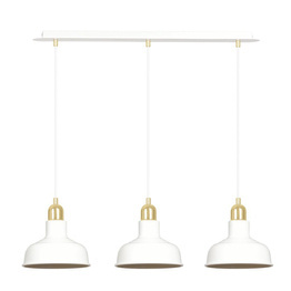 Wisząca lampa IBOR 3 WHITE biały (1043/3) - Emibig