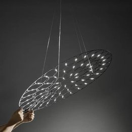 Żyrandol Sforzin Lafra 1748.35.3000 kolor chrom 70 cm