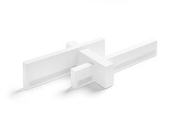 Lampa ścienna Sforzin Magnesia T286 biała 17,2 W LED