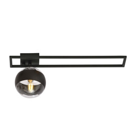 Lampa sufitowa IMAGO 1C BLACK/STRIPE czarny (1132/1C) - Emibig