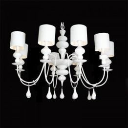 Eva S8 Oprawa Wisząca Masiero biała