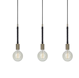 Lampa sufitowa SADDLE Markslojd 106708 Złoto- Czarna