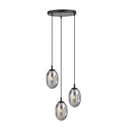 Wisząca lampa ASTRAL 3 BL PREMIUM GRAFIT czarny (1266/3PREM) - Emibig