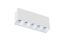 Nowoczesny Plafon Azzardo Tetrix 5 10W CCT  WH AZ6279