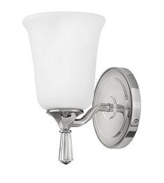 Kinkiet z białym kloszem do Łazienki IP44 Elstead Lighting Blythe HK-BLYTHE1-BATH