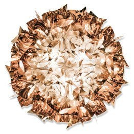 Lampa sufitowa włoska Slamp Veli kolor miedziany średnica 78 cm