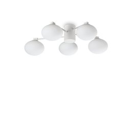 Ideal Lux Hermes Pl5 D60 Bianco Plafon 322698
