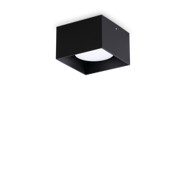 Lampa Sufitowa Ideal Lux Spike Pl1 Square Nero 317496