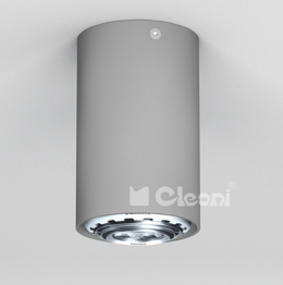 Lampa Sufitowa Srebrny Cleoni Minimal