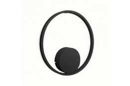 Lampa ścienna Czarna Azzardo Halo AZ4705