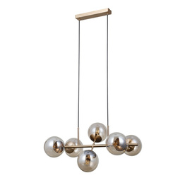 Oprawa wisząca Italux PND-1098-6-HB Molite