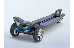 Aluppi DRAGON Deskorolka elektryczna Czarna