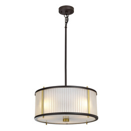 Corona DL-CORONA-3P-BAB Lampa wisząca Elstead Lighting