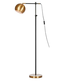 Podłogowa Lampa Czarny/Brązowy CHESTER Markslojd 107231