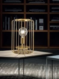 Futura LT 1/283 Lampa Stolikowa Sillux złota