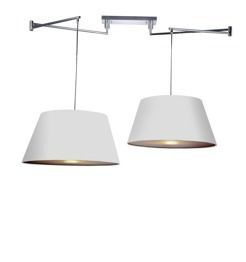 Oprawa Wisząca Natalia 2S biała Azzardo AZ1923  AZ2592 x 2