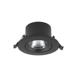 Oprawa do zabudowy Nowodvorski Egina 5W LED 4000K Czarna 10550