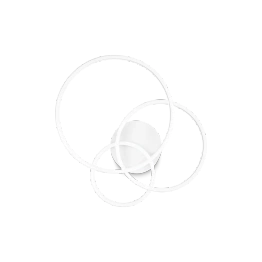 Lampa ścienna 341309 2700K Ideal Lux Cerchio