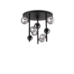 Plafon Ideal Lux Perlage Pl9 Fume' 328416