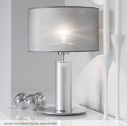 Lampa stolikowa szara Ramko Nodo Metalix 67547