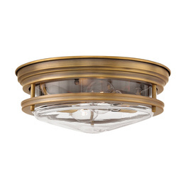 Hadrian Elstead Lighting QN-HADRIAN-FS-BR-CLEAR Plafoniera