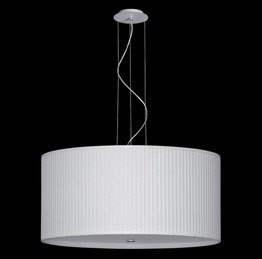 Żyrandol kremowy Ramko Nodo Fornir 50