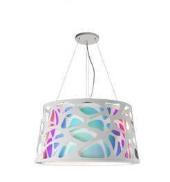 El Torrent Lampa wisząca ORGANIC OG.003 biała