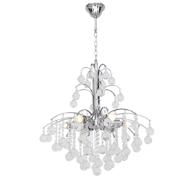 Monte Carlo 6247/6 8C Elem Oprawa Wisząca Kryształowa chrom