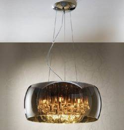 Lampa Wisząca Zuma Line Crystal P0076-06X-F4FZ