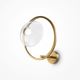 Lampa ścienna Lunare mosiądz (MOD327WL-L5BS3K1) - Maytoni