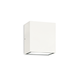 Lampa Ścienna Ideal Lux Argo Ap2 Bianco 4000k 268316