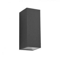 Lampa ścienna zewnętrzna ciemno szara Azzardo Jake Wall AZ3321