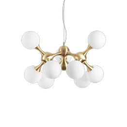 Ideal Lux Nodi SP9 mosiądz Oświetlenie nowoczesne wiszące 241036