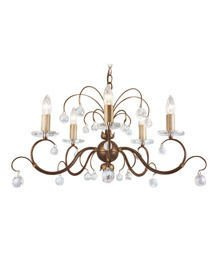 Lampa Wisząca Elstead Lunetta LUN 5 BR