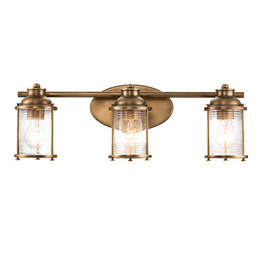 Ashland Bay Elstead Lighting QN-ASHLANDBAY3-NBR-BATH Kinkiet