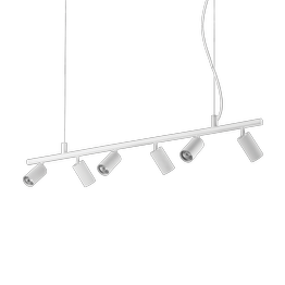 Ideal Lux Dynamite SP6 White Lampa wisząca listwa z reflektorkami