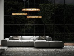 Aura 2391/70 Italamp Zwis bursztynowy